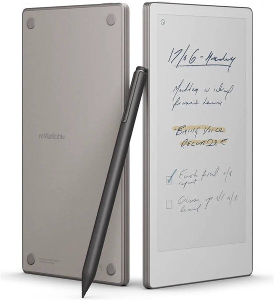 reMarkable Paper Pro Move met Marker Plus en zwarte leren Book Folio - 7,3 inch digitaal notitieblok — afbeelding 2