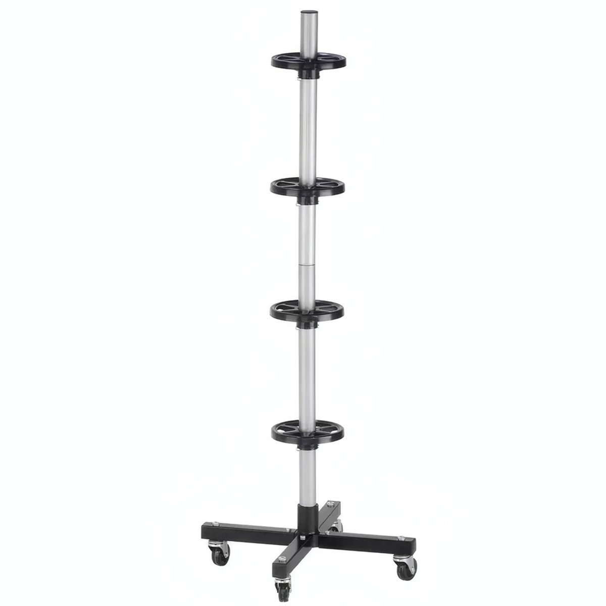 G&G professionele velgenboom - Bandenrek - Autobanden - Opslag - Tot 225mm velgen - Tot 100kg - Met wielen - Winterbanden