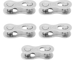 Ontbrekende Schakel, 5 paar 6/7/8/9/10/11/12 Speed ​​Staal Materiaal Quick Release Link Bike Chain Link Connector Herbruikbare Snelkoppeling