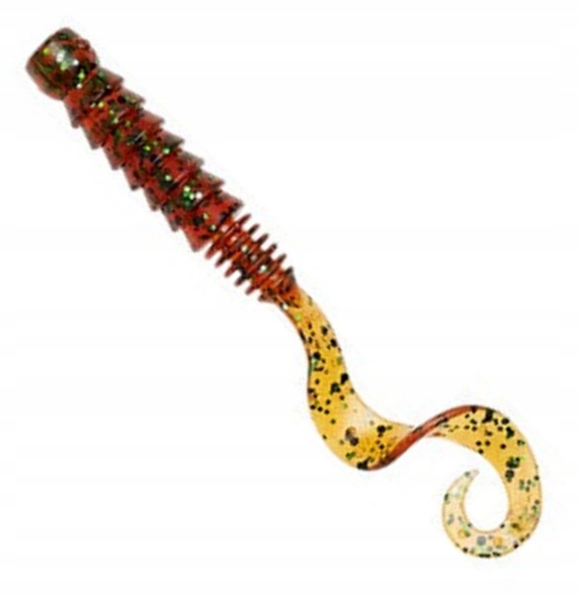 Savage Gear Pro Grub 6,5cm 2g Green Pumpkin - Zachte Kunstaas