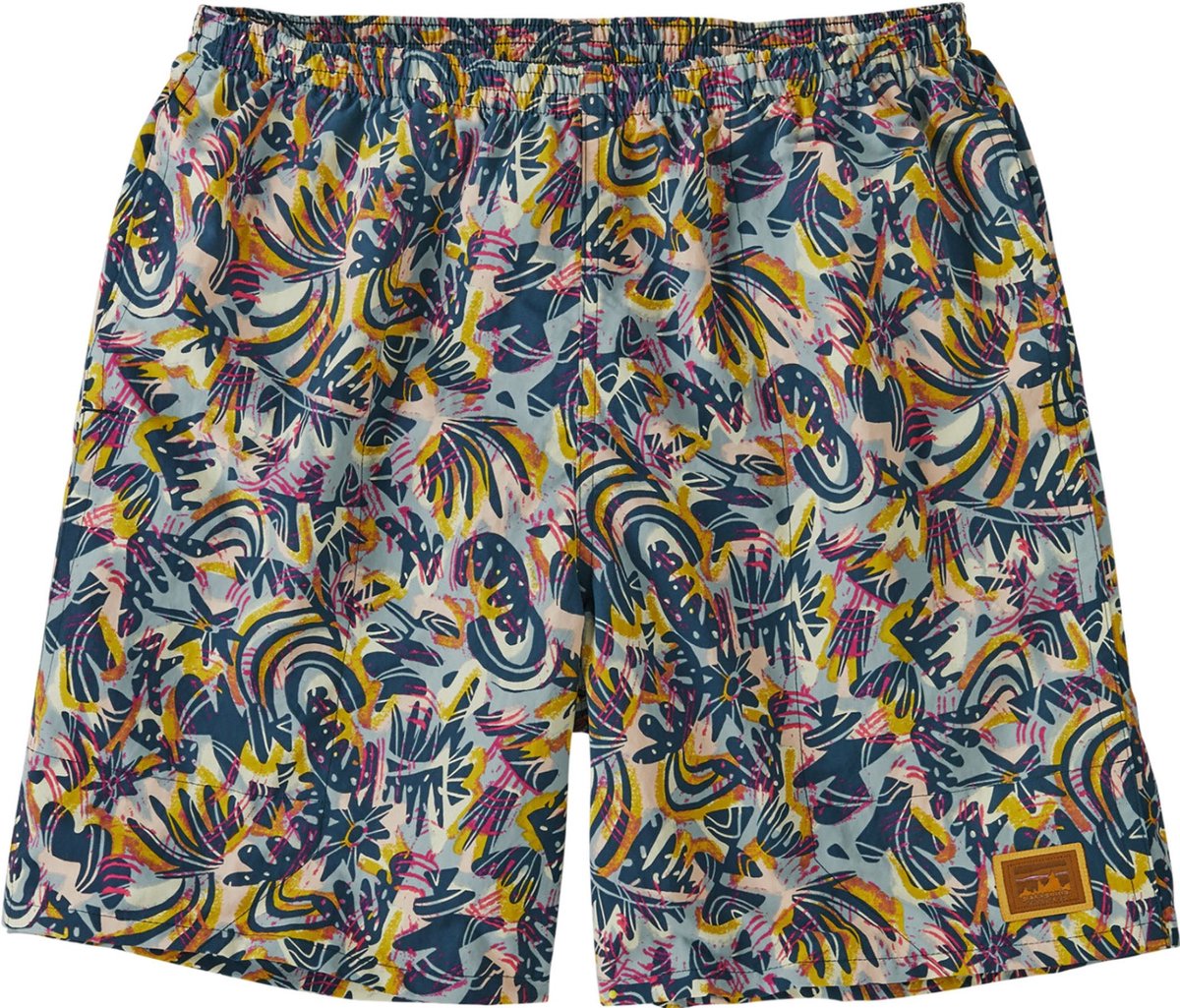 PATAGONIA M’s Baggies Longs 7 in. Wild Botanist: Tidal xl