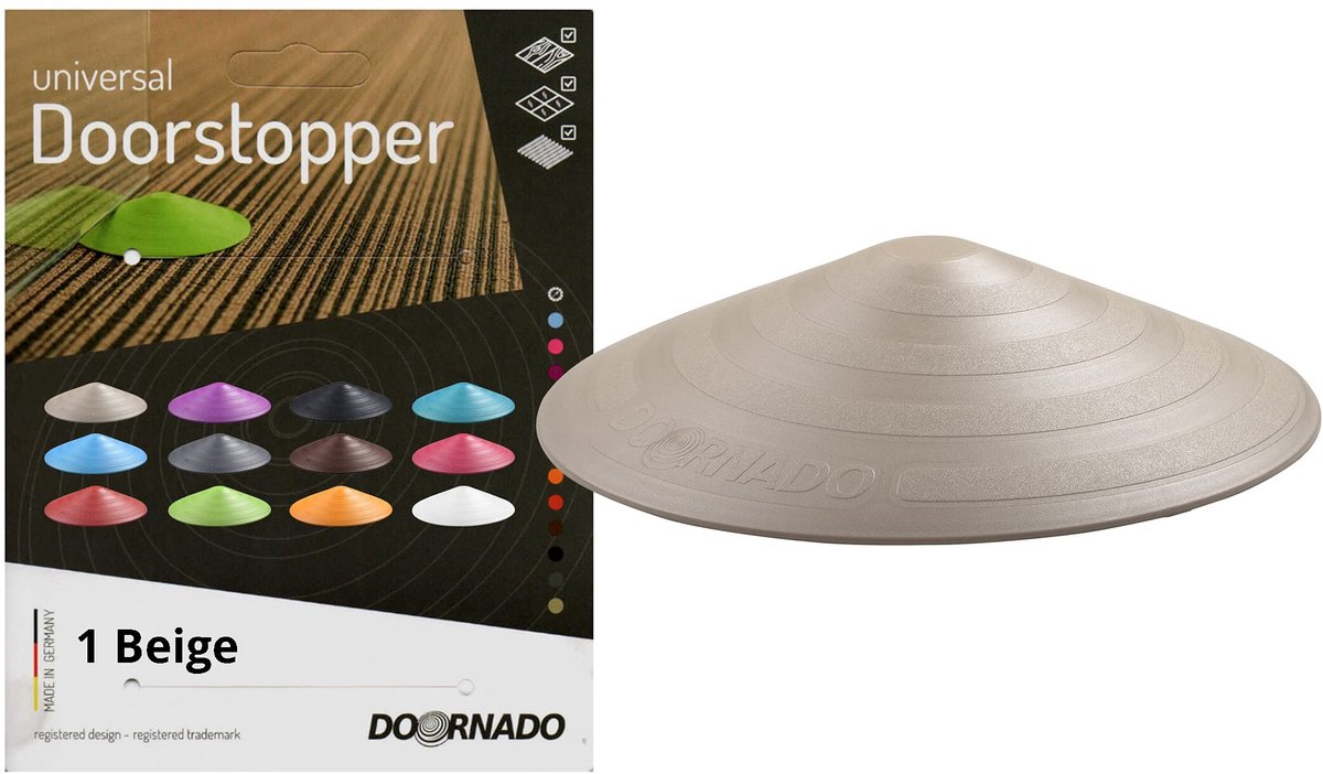 Rubber Deurstopper - Praktisch en Stijlvol in 12 Kleuren