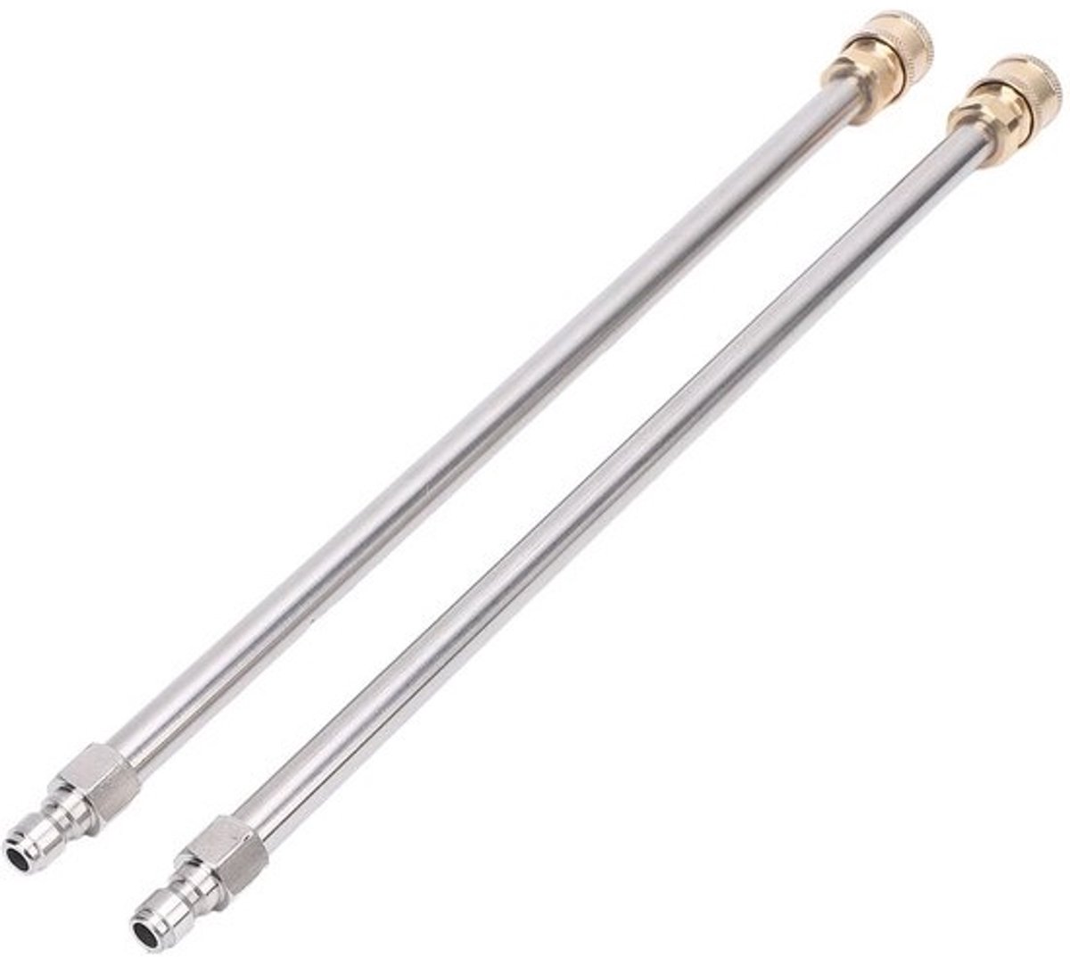 Dailygoods - Verlengingsstang 40 cm - Drukreiniger - Metaal - Autoreiniging - Robuust - Hoogwaardige duurzaamheid