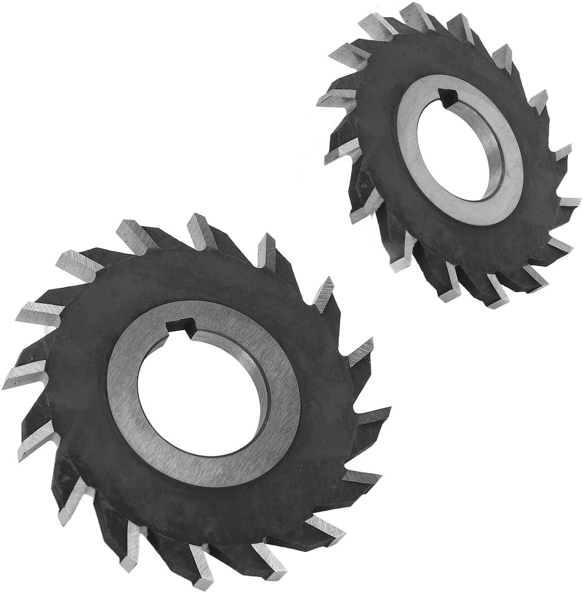 Tandwielsnijschijf Industriële kwaliteit Precisie-snijgereedschap met groot uitgesneden ontwerp voor metaal-houtbewerking 80 mm diameter 16 tanden