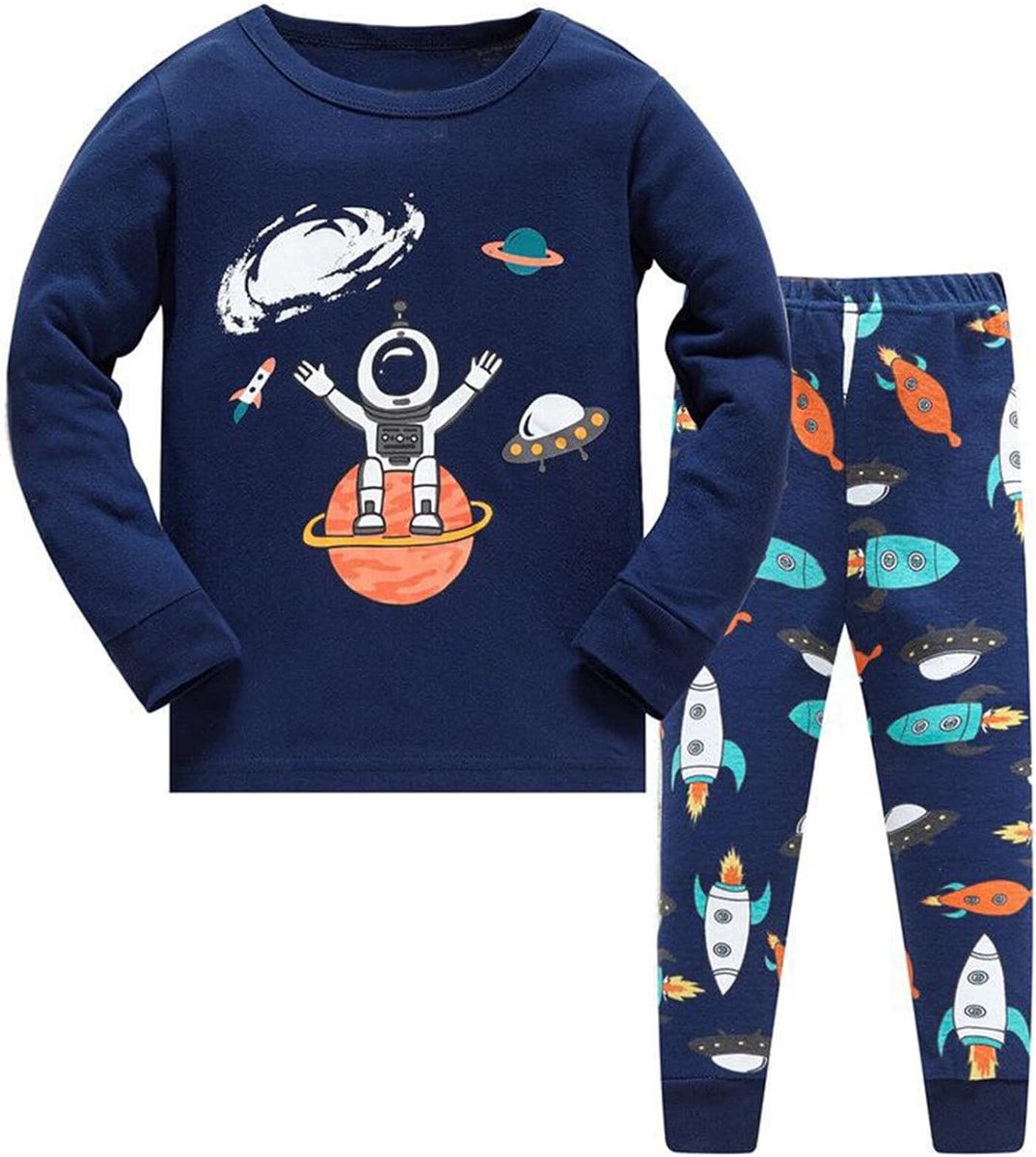 Jongensset, 2-delig, kinderkleding, katoen, bedrukt, dino, T-shirt, shorts, strandkleding, zomer, chic, elegant, cadeau voor verjaardag, A106