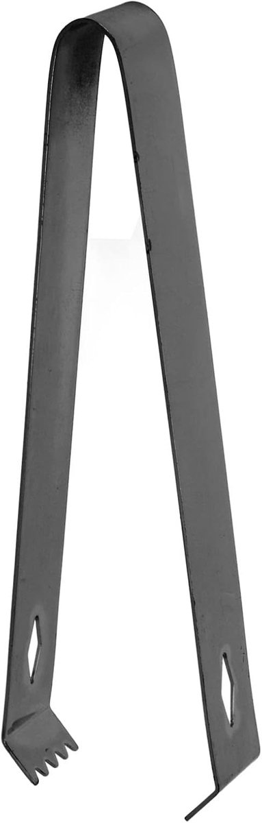 Roestvrijstalen Ijstang, 17 Cm Sterke Grip Slank