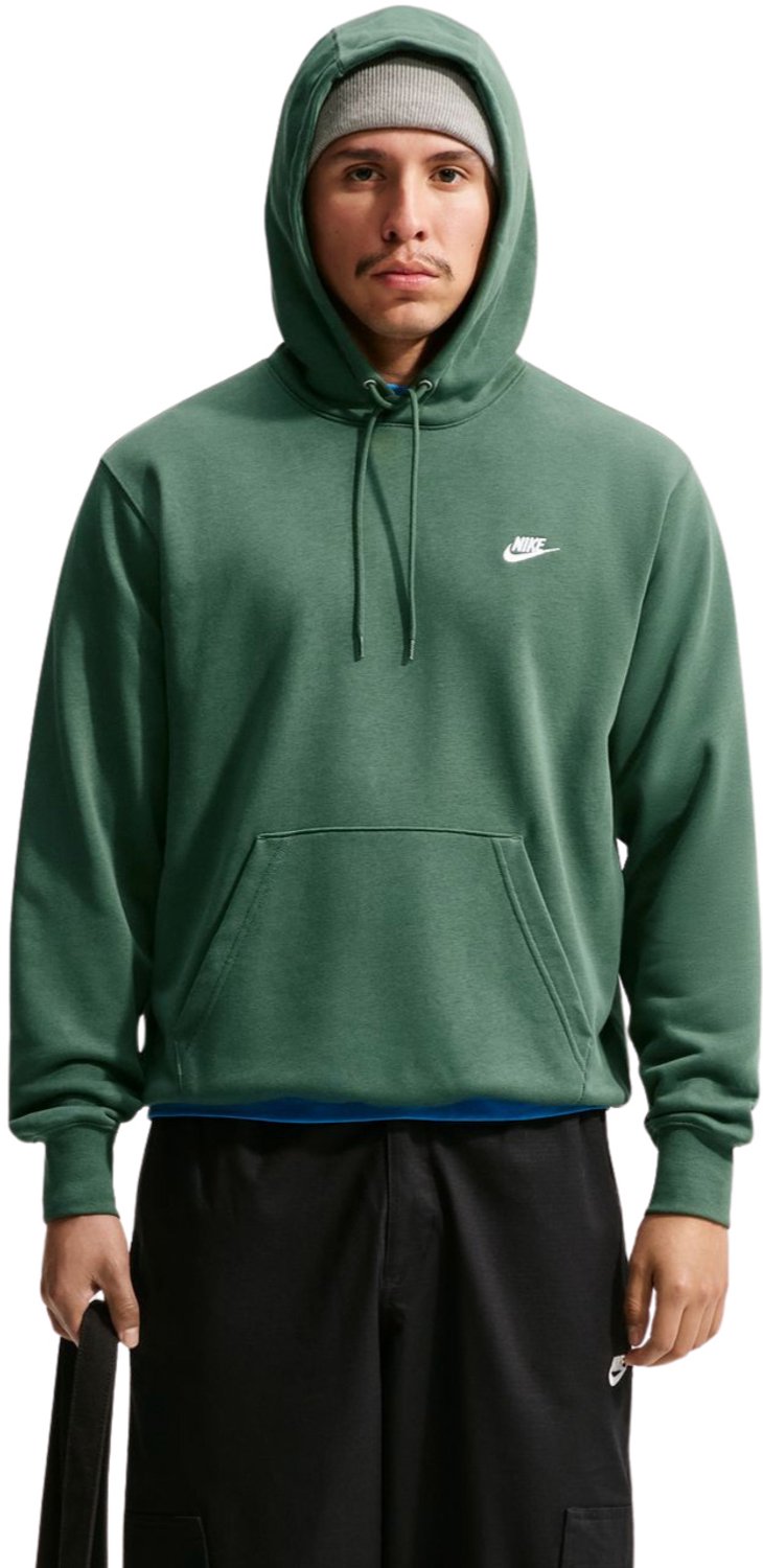 Nike Club French Terry Hoodie Heren Groen