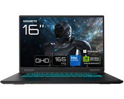 GIGABYTE GAMING A16 PRO DXHG4EECC4SH - Gaming Laptop - 16 inch - RTX 5070 Ti - Core 7 - 32GB/1TB - 165 Hz