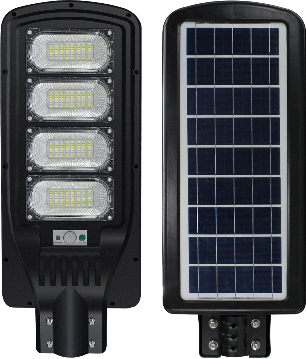 Solar LED-straatlamp buiten - Bewegingssensor - LiFePO4-accu - Jortan Tech