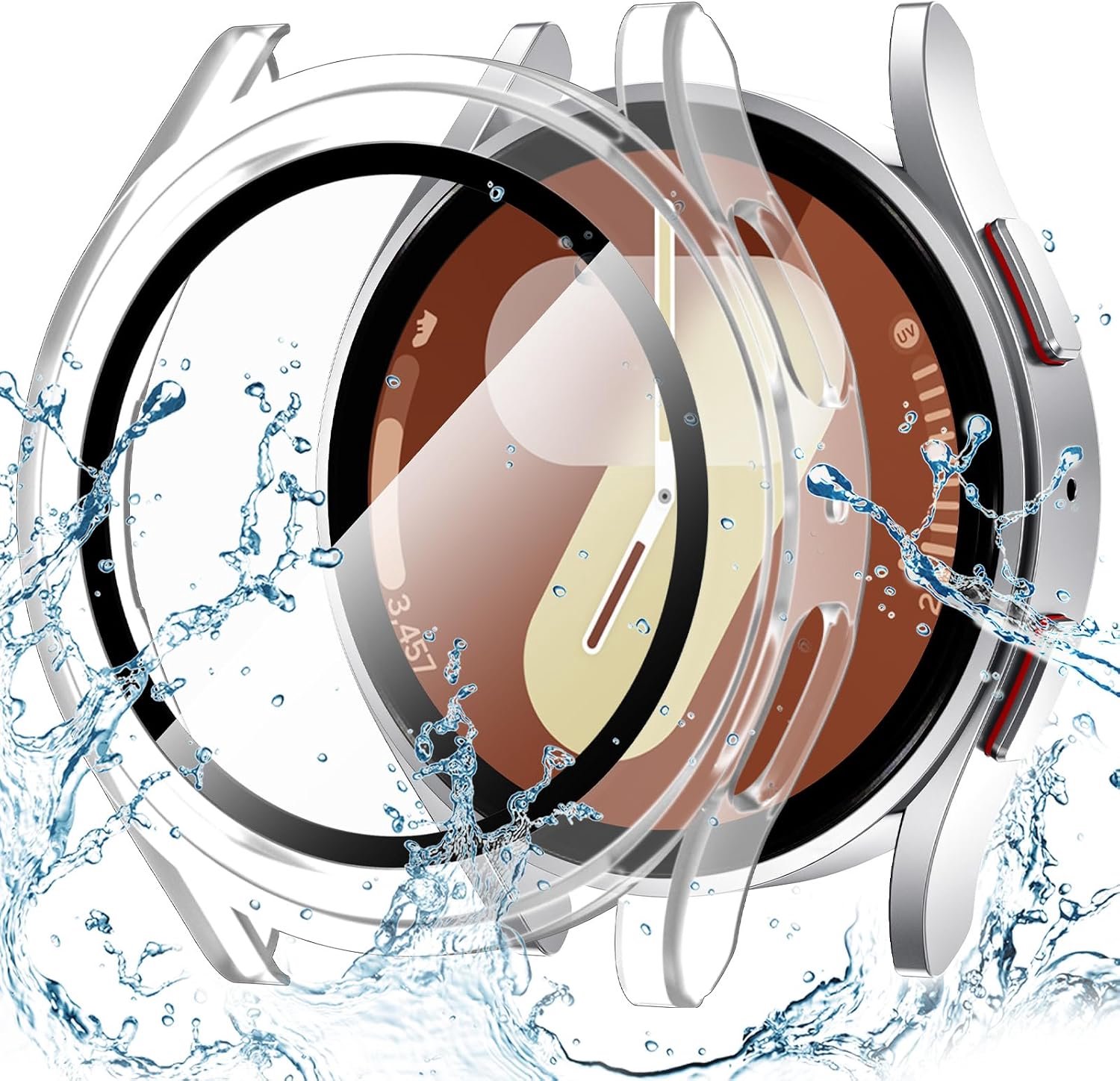 Hoes met beschermfolie voor Samsung Galaxy Watch 7 40mm