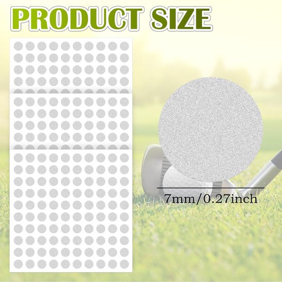 300 Stuks Reflecterende Stickers voor Golfballen — afbeelding 3