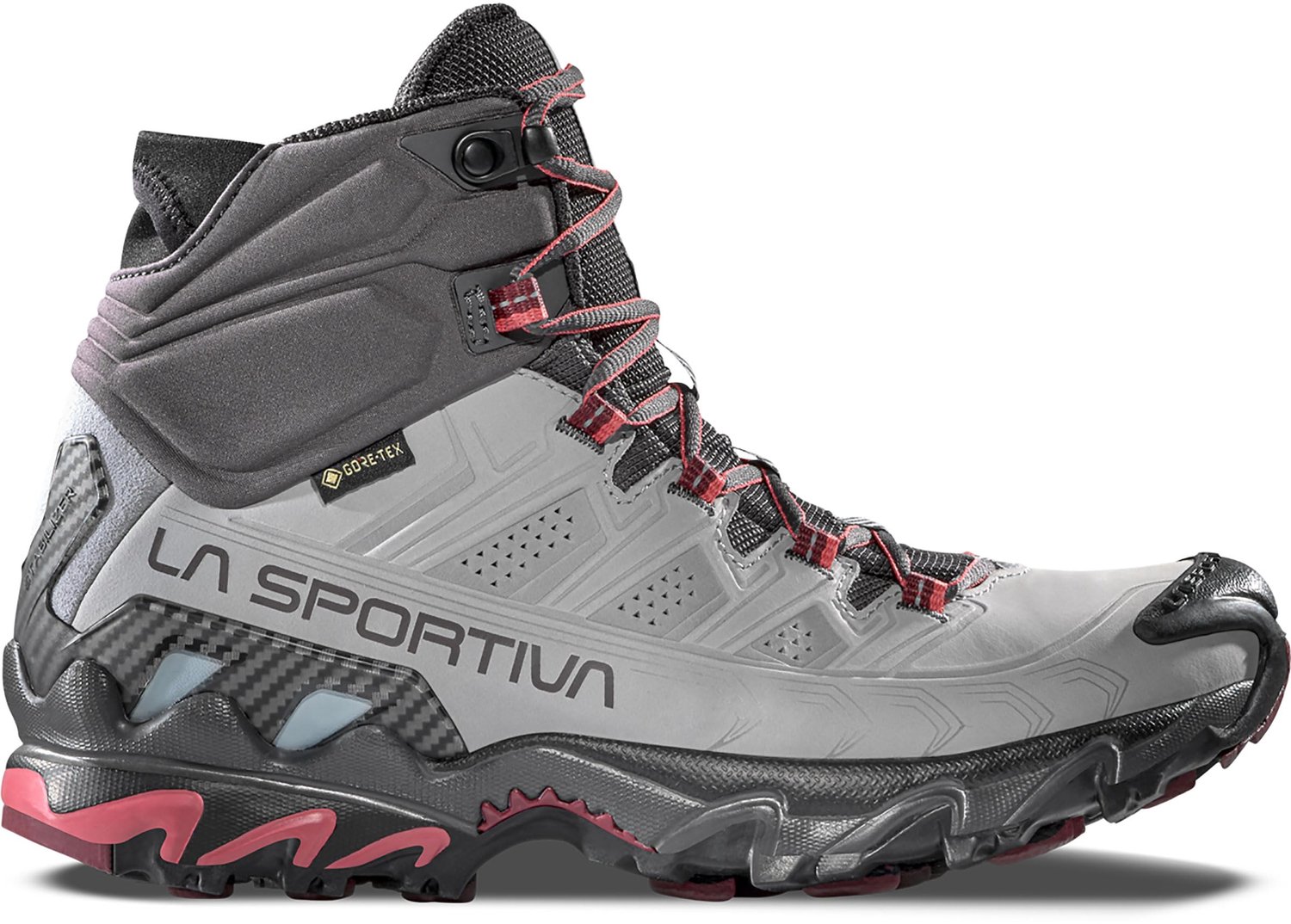 La Sportiva Ultra Raptor II Mid Leather W GTX Wandelschoen Cloud/ 39 EU Rood