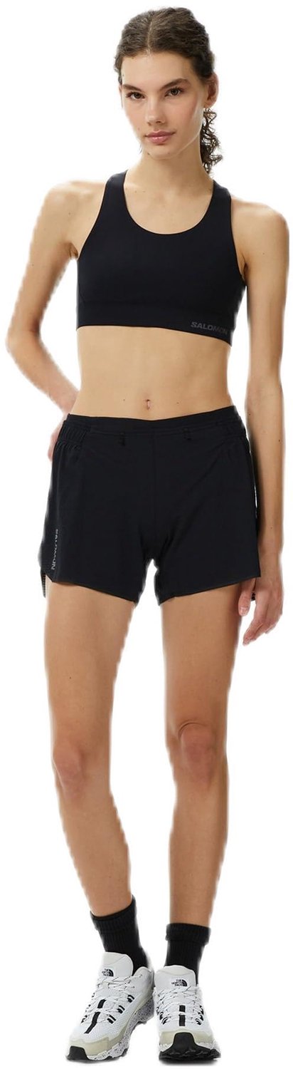 Salomon Sense Aero 5 Hardloopshort Diepzwart