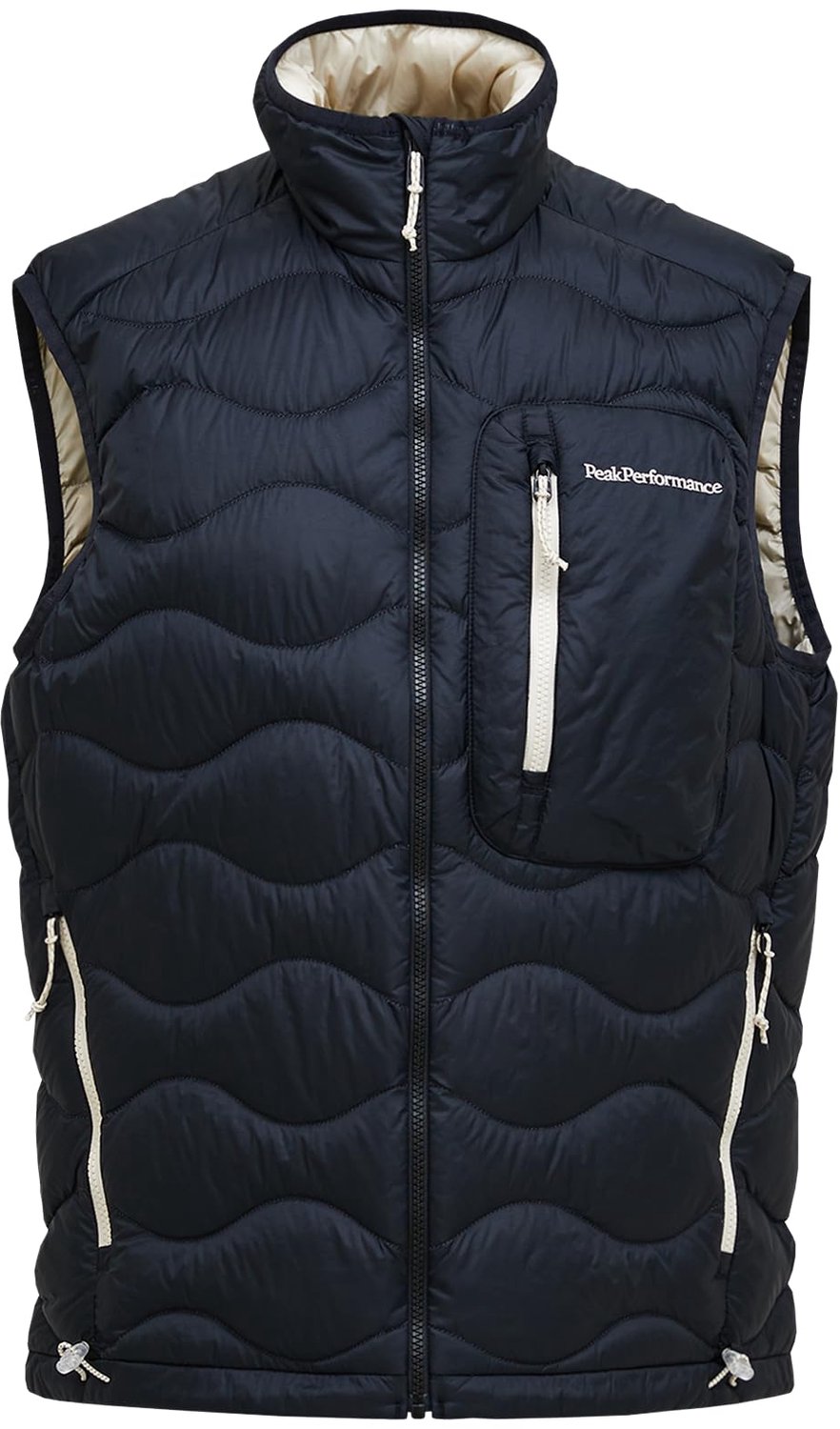 Peak Performance Helium Utility Down Gilet Dons Zwart