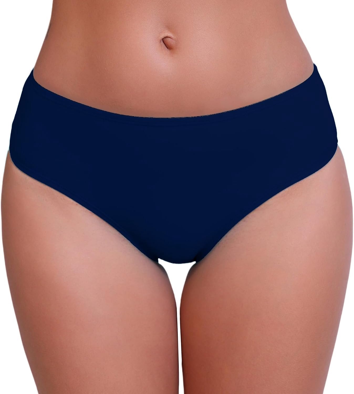 Bikinibroekje middelhoge taille, snel drogend