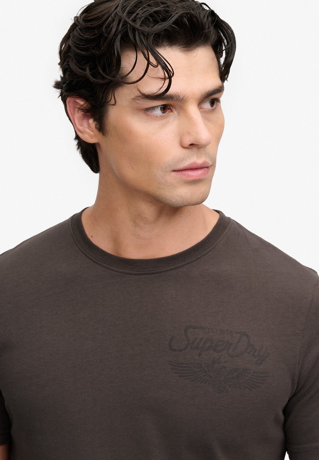 Superdry - Vintage Biker T-shirt Relaxed Pasvorm - Heren - T-shirts