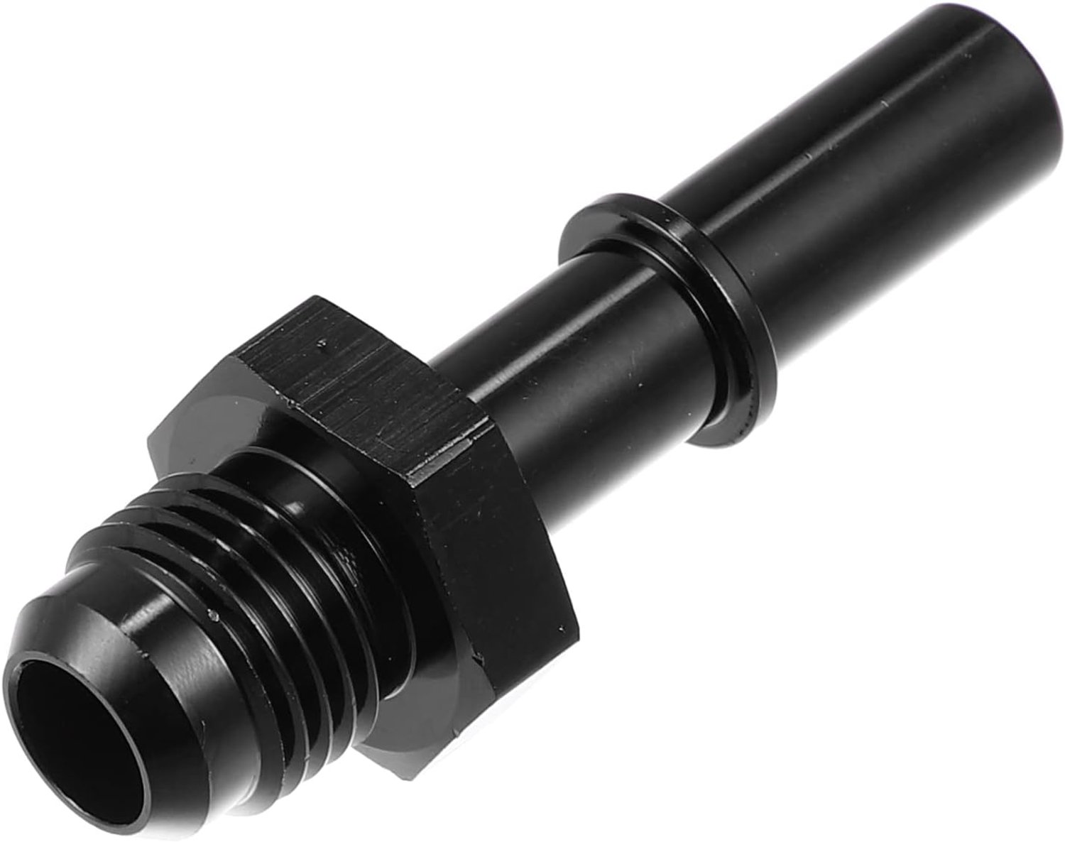 Auto brandstofslang buis adapter 6AN - 3/8" zwart - EFI fitting - voor voertuigen m-winkel - m-winkel