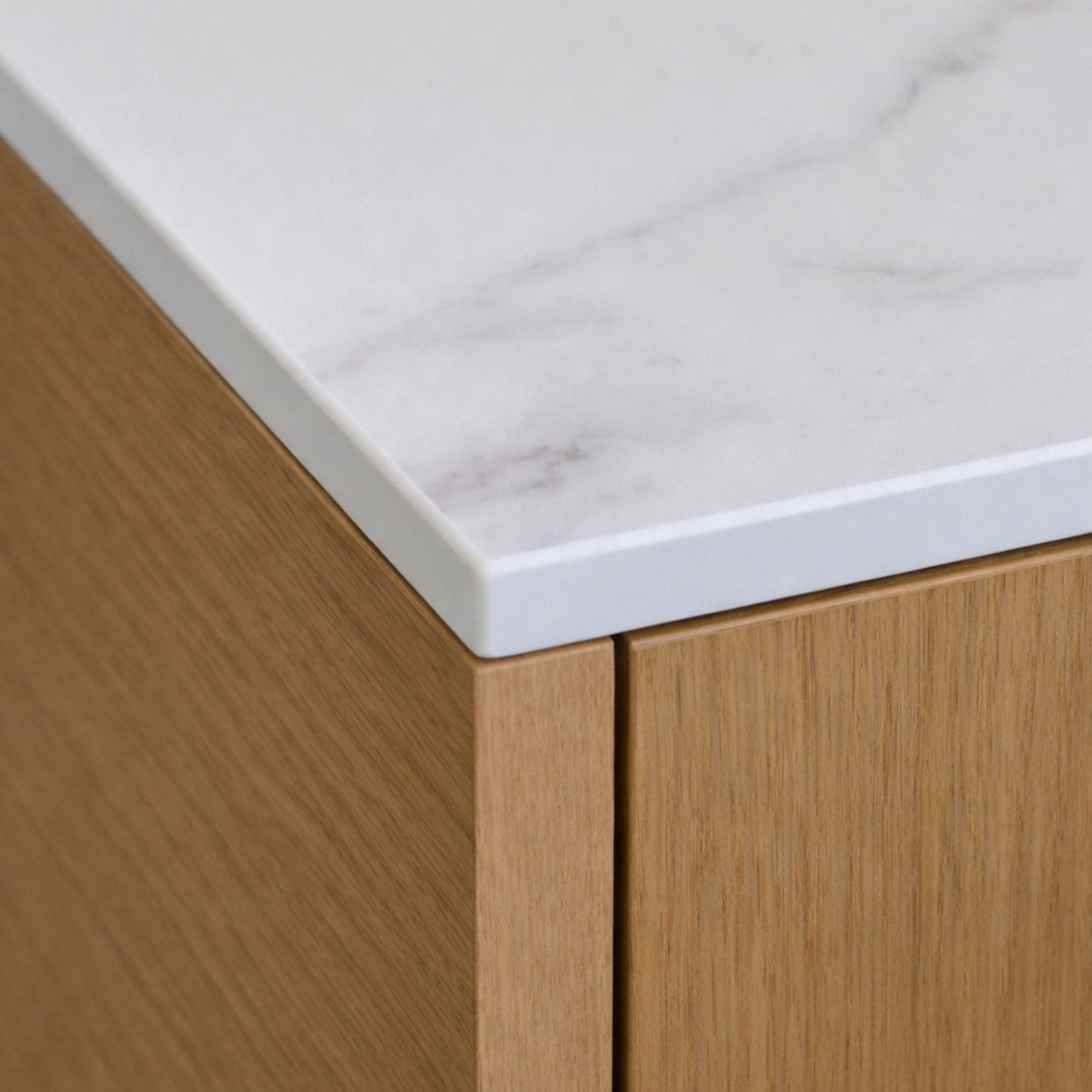 KOLM - HPL Keukenblad - Calacatta Olympus - 61 × 60 cm - 12 mm