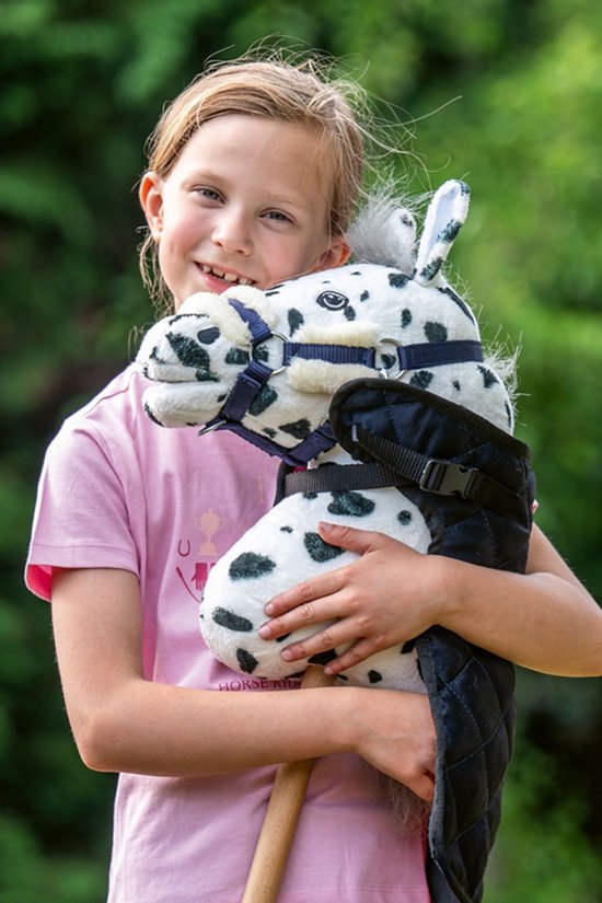 HKM Halster en Halstertouw voor Stokpaard - Hobby Horseing - Navy