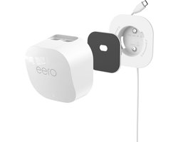 Wandbeugel voor Eero 7, Pro 6E, Pro 6, 6+ en 6 - Wit, Ideaal voor Thuisgebruik en Ruimtebesparend