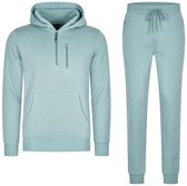 Mario Russo Trainingspak Achilles - Huispak - Joggingpak - Hoodie - Stone Blue - L