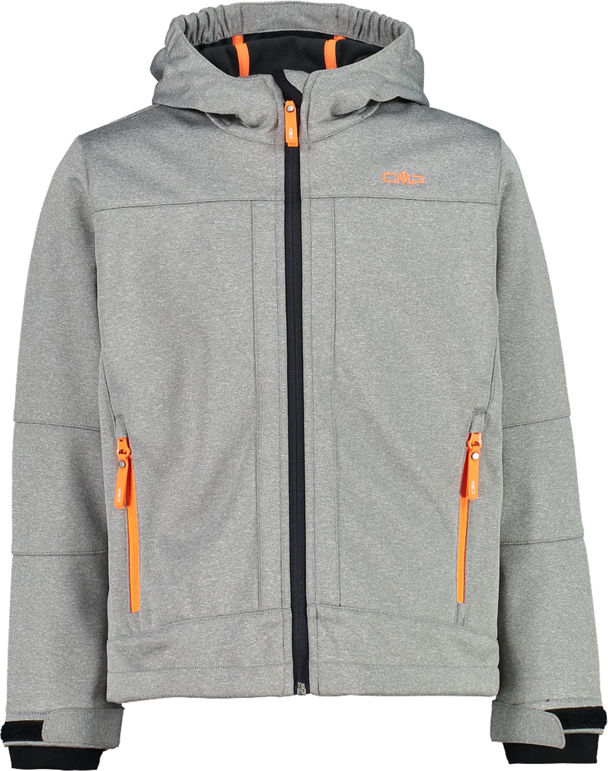 Waterproof jas met vaste capuchon voor kinderen CMP Grijs