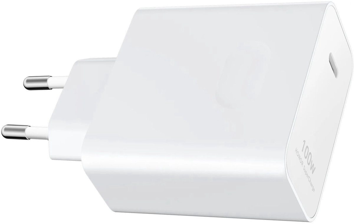 Originele Honor - SuperCharge - 100W USB-C Oplader GaN Snellader - Wit