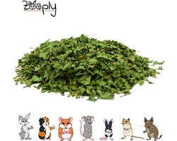 Zooply Spinazie - Kruiden & Snacks - 100% natuurlijk - Voor konijnen & cavia's - 350 gram