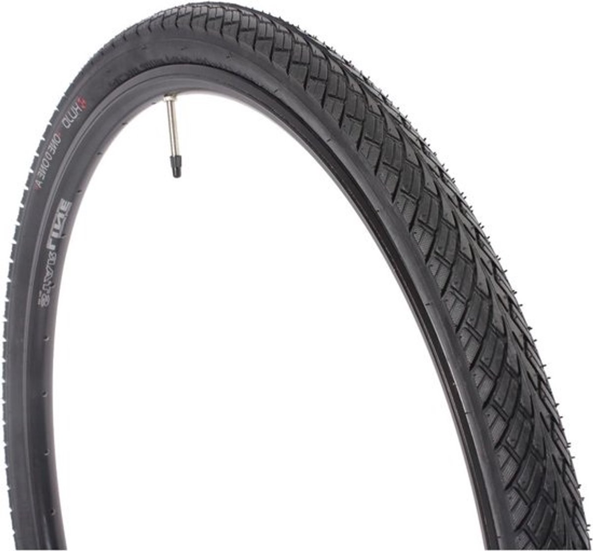 Fietsband - Draadband Wielband - Stadsritten & Tochten - Robuuste 22 TPI Karkasse - 700 x 45C - Zwart