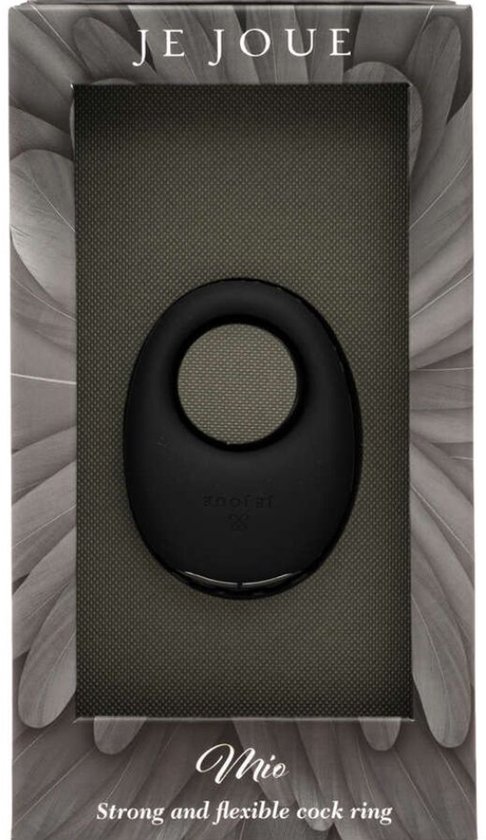 Je Joue Mio Vibrating Ring Zwart 1 Vibrator