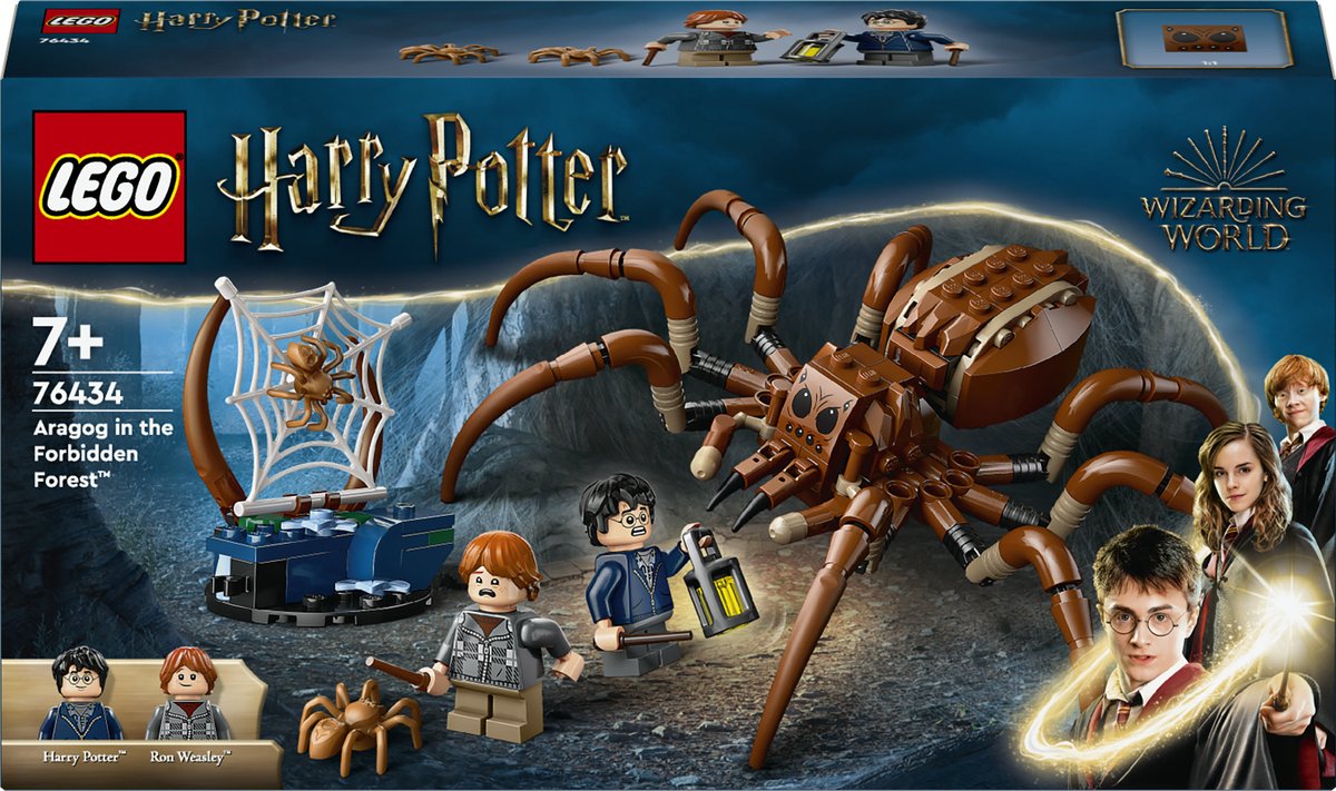 Bol.com LEGO 76434 Harry Potter Aragog in het Verboden Bos Rollenspel Speelgoed voor Kinderen aanbieding