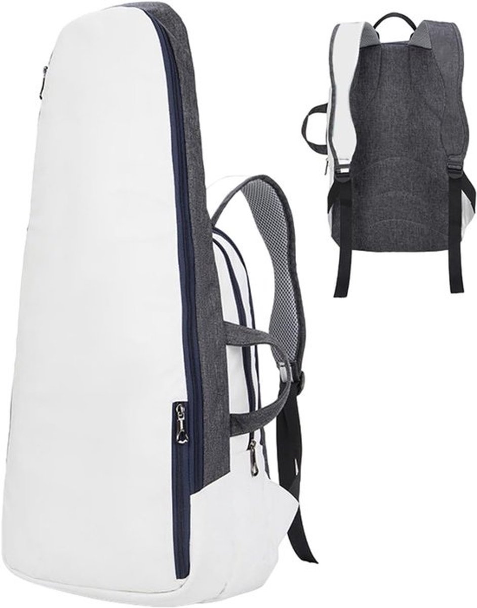 Sportrugzak - Sporttas - Rackets Vervoeren - Waterdichte Constructie - 50 Liter Capaciteit - Grijs