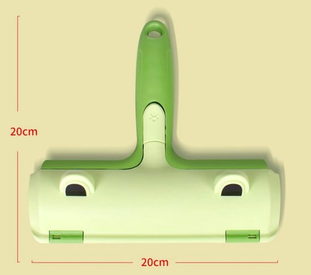 Deze roller voor het verwijderen van dierenharen is herbruikbaar en geschikt voor katten- en hondenhaar. Hij verwijdert dierenharen van banken, bedden, tapijten, krabpalen, enz.