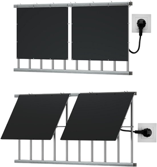 CJX Solar Balkonset 800W (4x 200W)