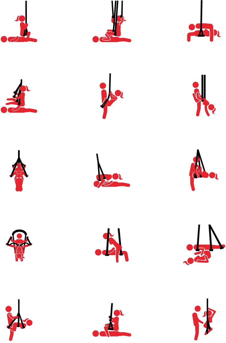 Hidden Desire Positiekussens App-bediening - Anchor Lovers Fuck Swing