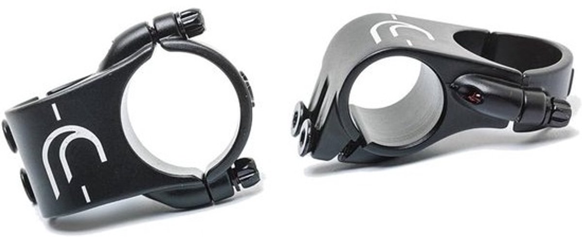 Stuurverlengklemmen - Reserveonderdelen - Fietsaccessoires - Voor specifieke sturen - 317 mm - Zwart