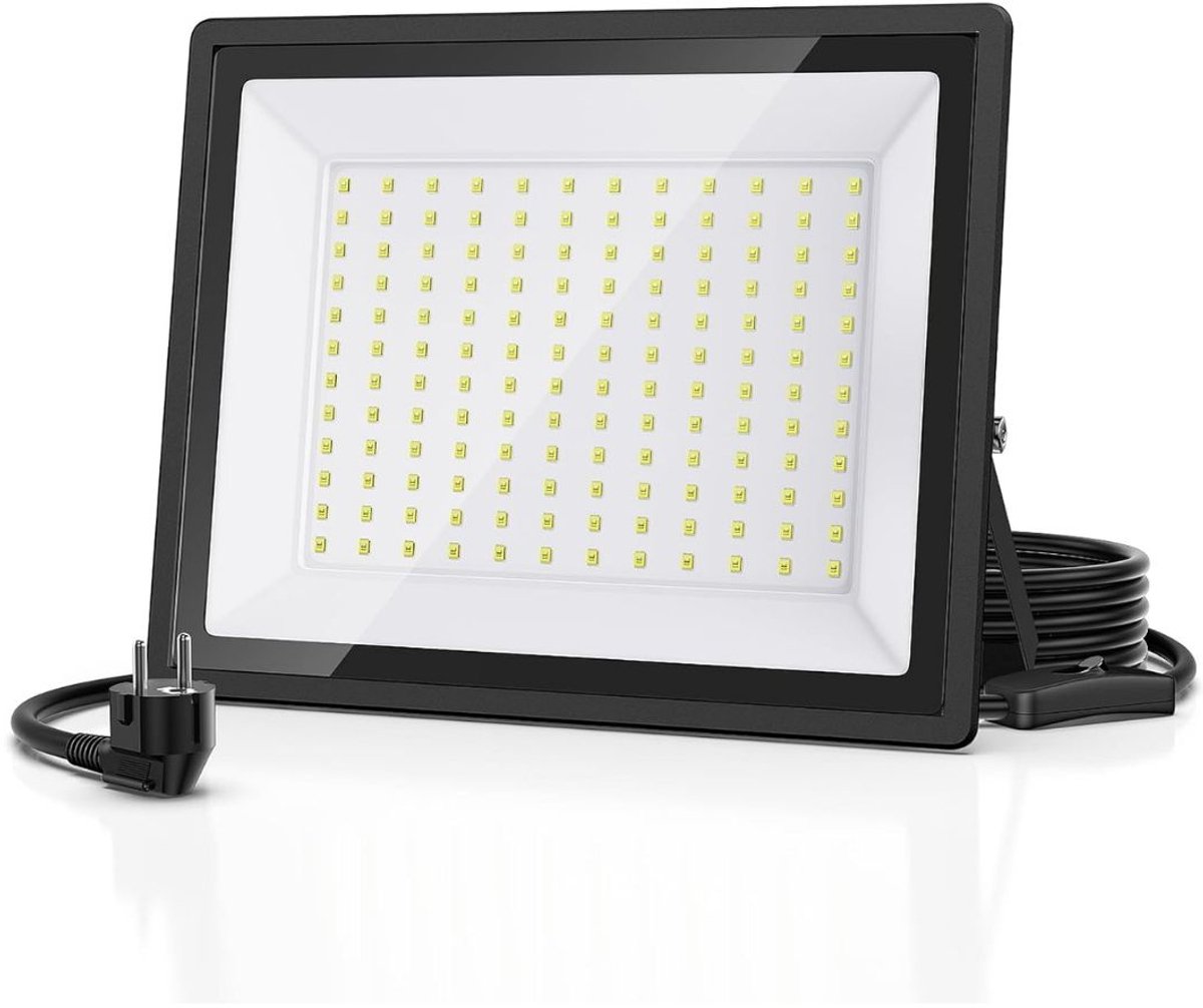 TYR® Bouwlamp - Werklamp oplaadbaar - LED Werklamp - Zwart - 25cm x 20cm x 3cm