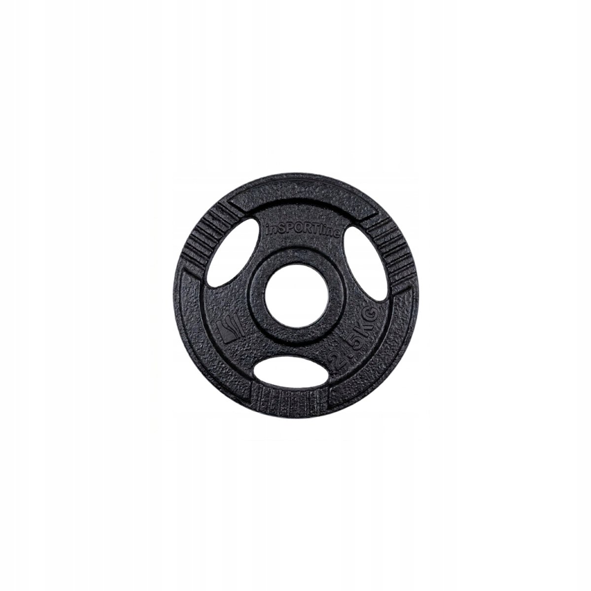 inSPORTline Hamerton Zwarte Olympische borgringrail 2,5 kg 50 mm
