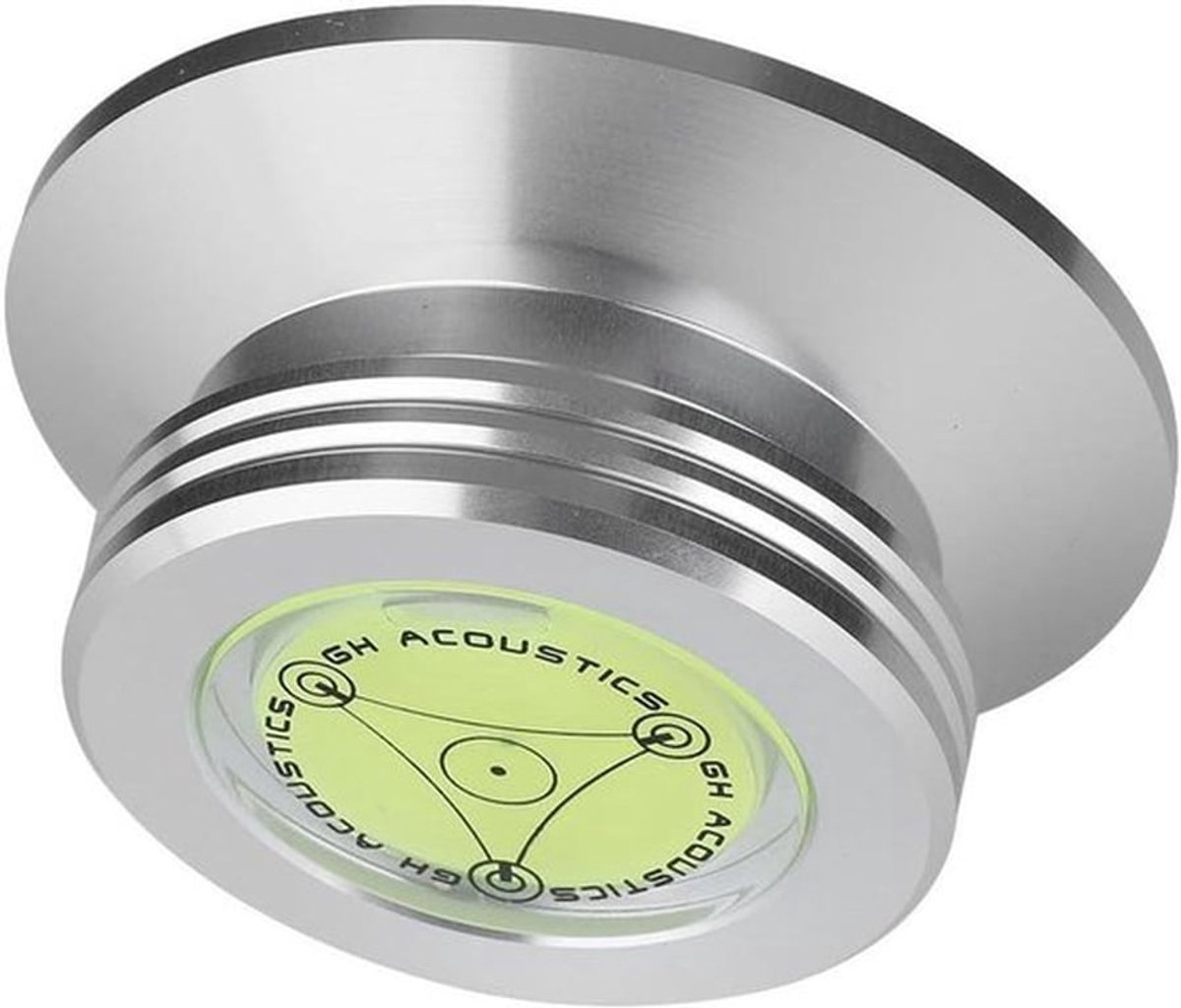 Vinylplaatgewichten - metalen schijfstabilisator voor platenspeler - 225 g