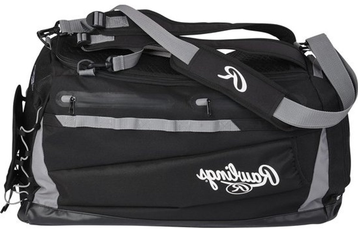 Hybride Rugzak Duffle Tas - Sportuitrusting Tas - Sportuitrusting Opbergen - Veelzijdige Opbergvakken - 1.23 kg - Zwart