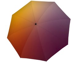 doppler paraplu Carbonsteel Magic Printed Pattern Fade Sunset veelkleurig