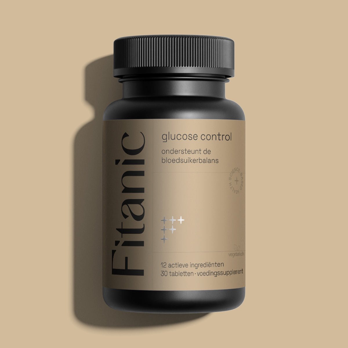 Glucose Control Complex Berberine + Kaneel Complex - Chroom 200 µg - Vegetarisch - 30 tabletten - Fitanic