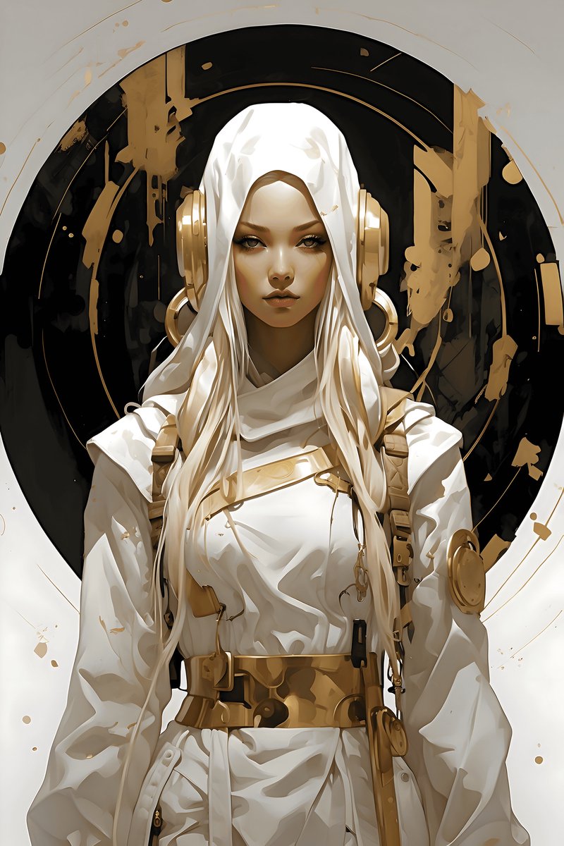 Poster Assassin - Vrouw - Oosterse Vrouw - Sfeer - posters - formaat 70x100cm - Wanddecoratie - L1097MT