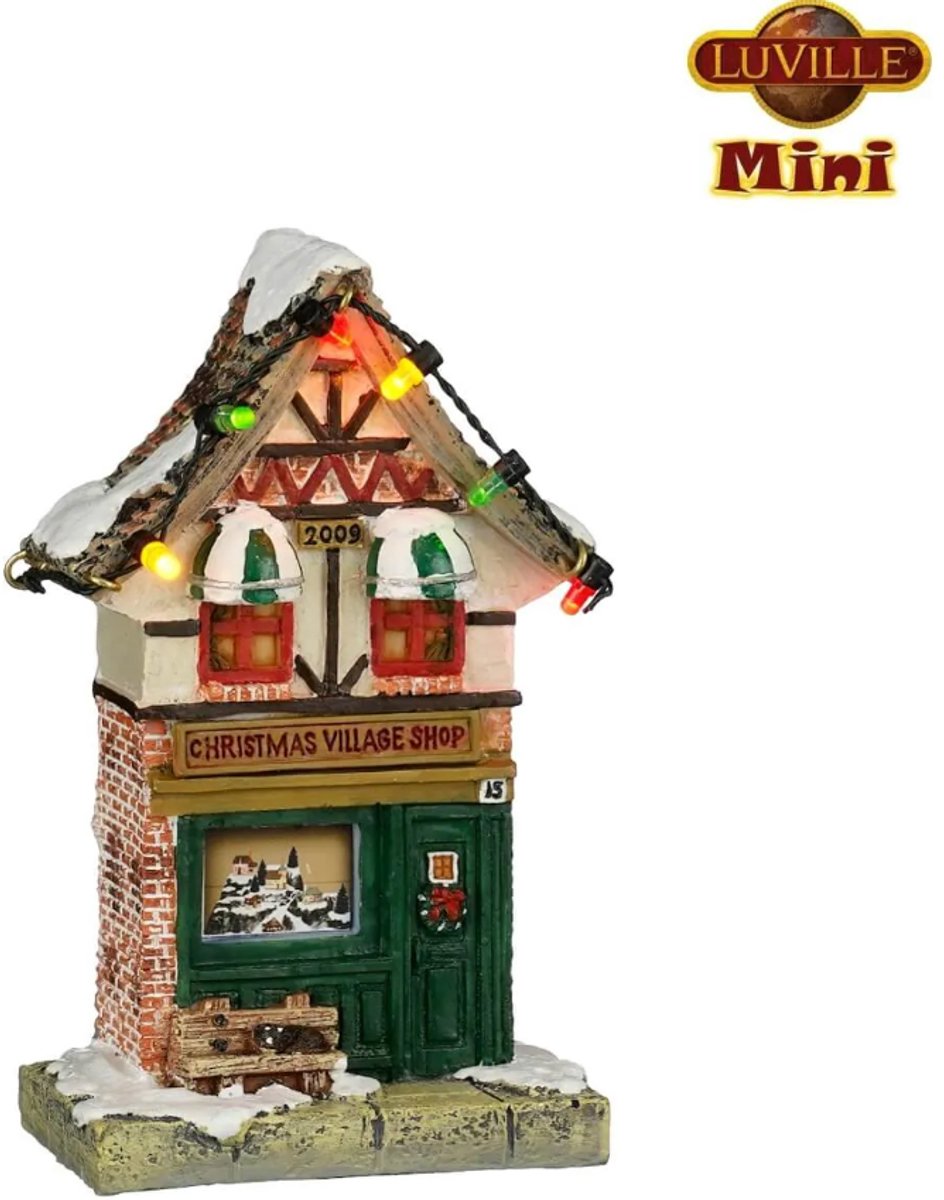 Luville - Christmas Village Shop Small - MINI
