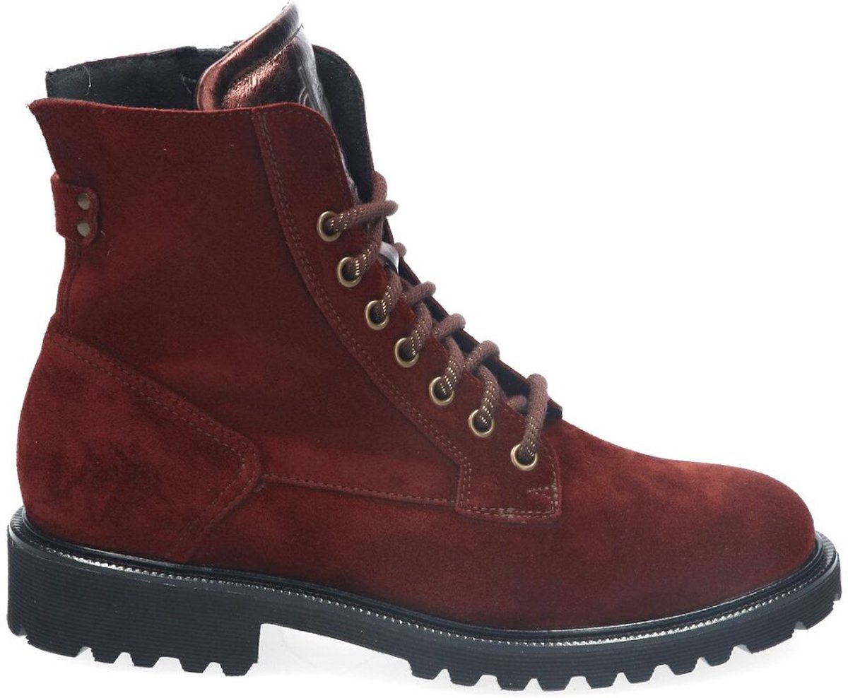 Durea Veterboot 9769 188 1677 Bordeaux Brons Wijdte K