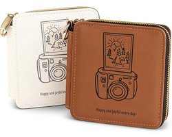 2 instantfotoalbums met 50 hoesjes, fotoalbum compatibel met Fujifilm Instax Mini 12/11/9/8/25/70/90, Polaroid Hi-Print/Snap/Z2300, Kodak 2x3, K-pop Photocard-album