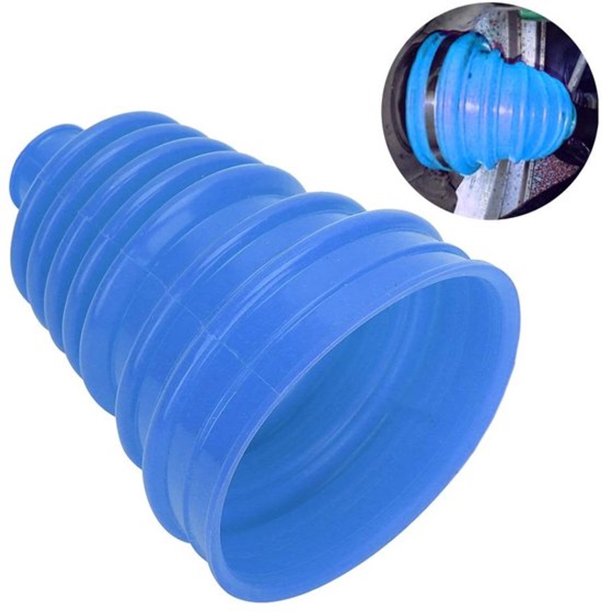 Siliconen Stofkap Dailygoods- Homokineethoes Universeel Blauw