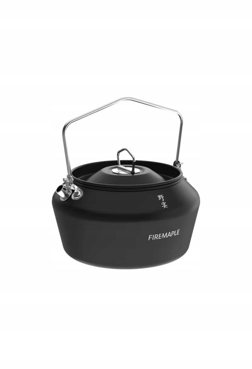 Fire-Maple Frost 0,8L Aluminium Zwarte Camping Waterkoker