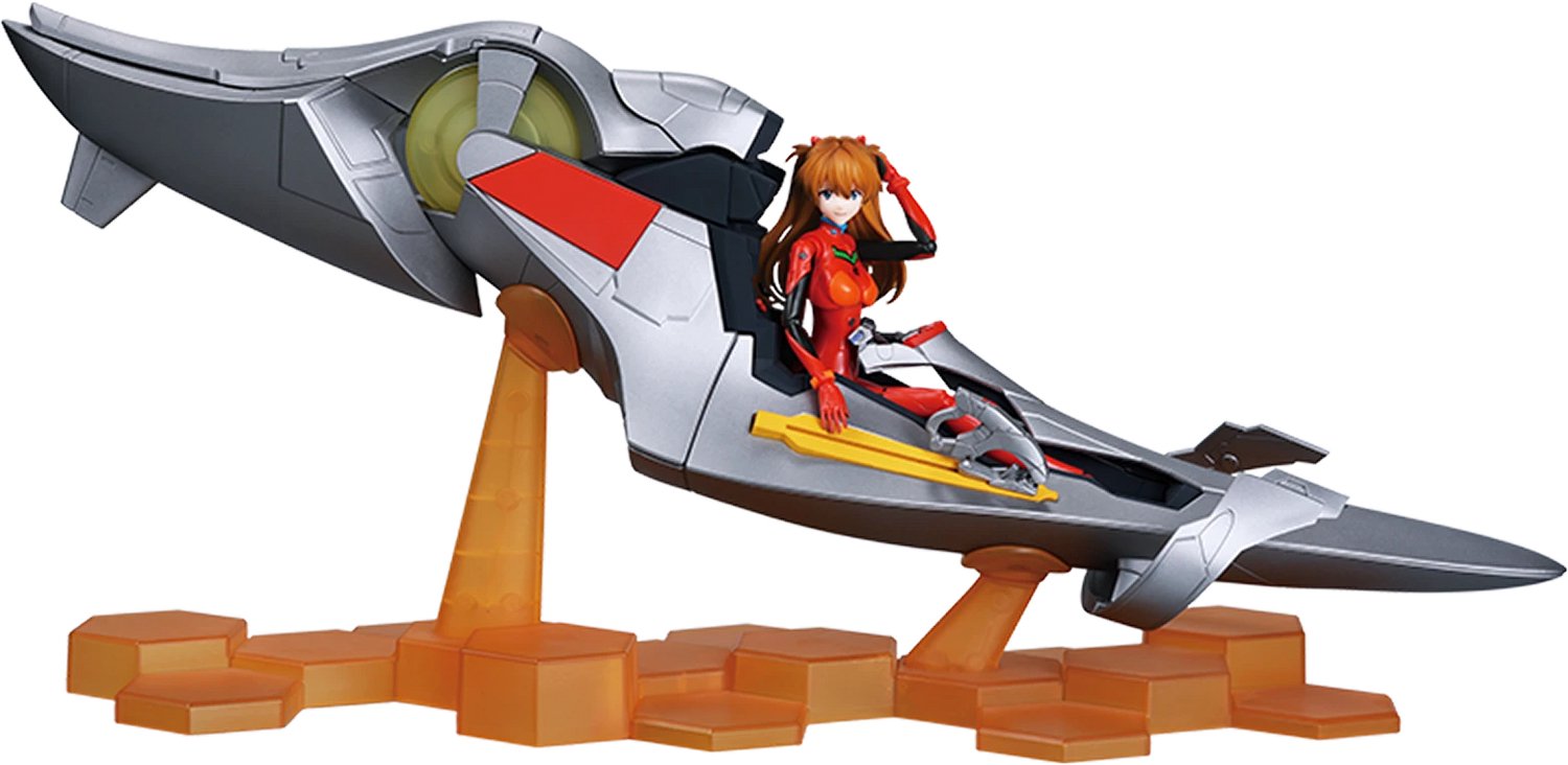 Blokees Evangelion Asuka Langley met Entry Plug Fantastics EX-03 - 40-delige Actiefiguur Model Kit - 18,5 cm