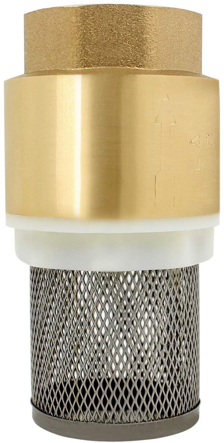 Voetklep 1 inch - terugslagklep - voor aanzuigslang waterpomp - voorkomt terugstroming - m-winkel